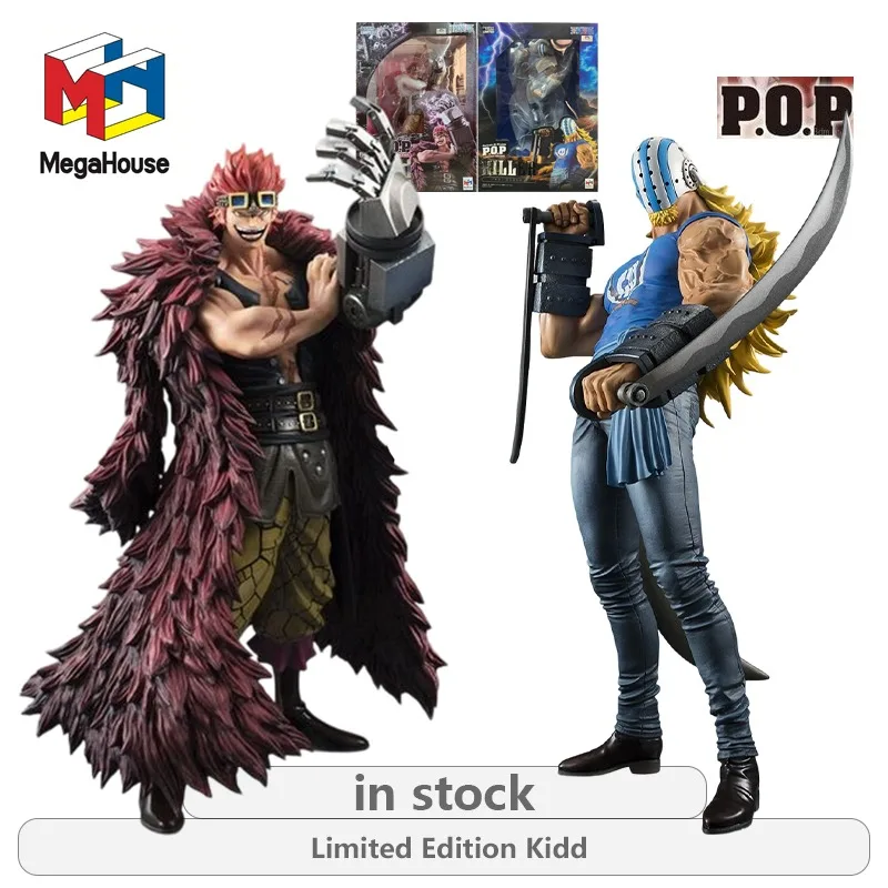 

Megahouse Original Portrait.Of.Pirates Series Limited Edition Kira/Kidd Anime Not Movable Figure Statue Model Toys Gifts Fo Boys