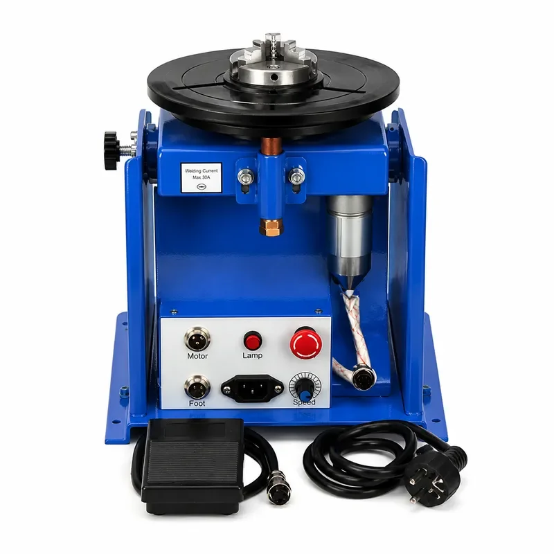 10KG Rotary Welding Positioner Turntable 2-20RPM Adjustable Speed Welding Rotator Table AV220V 110V 80A Heavy Duty