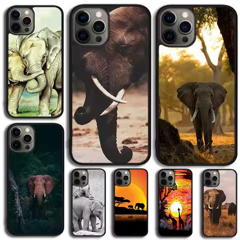 Elephant Love Affection Nature Phone Case For Samsung Galaxy S10 S22 S23 S24 Note 10 20 Lite S20 Plus S21 Ultra Back Cover