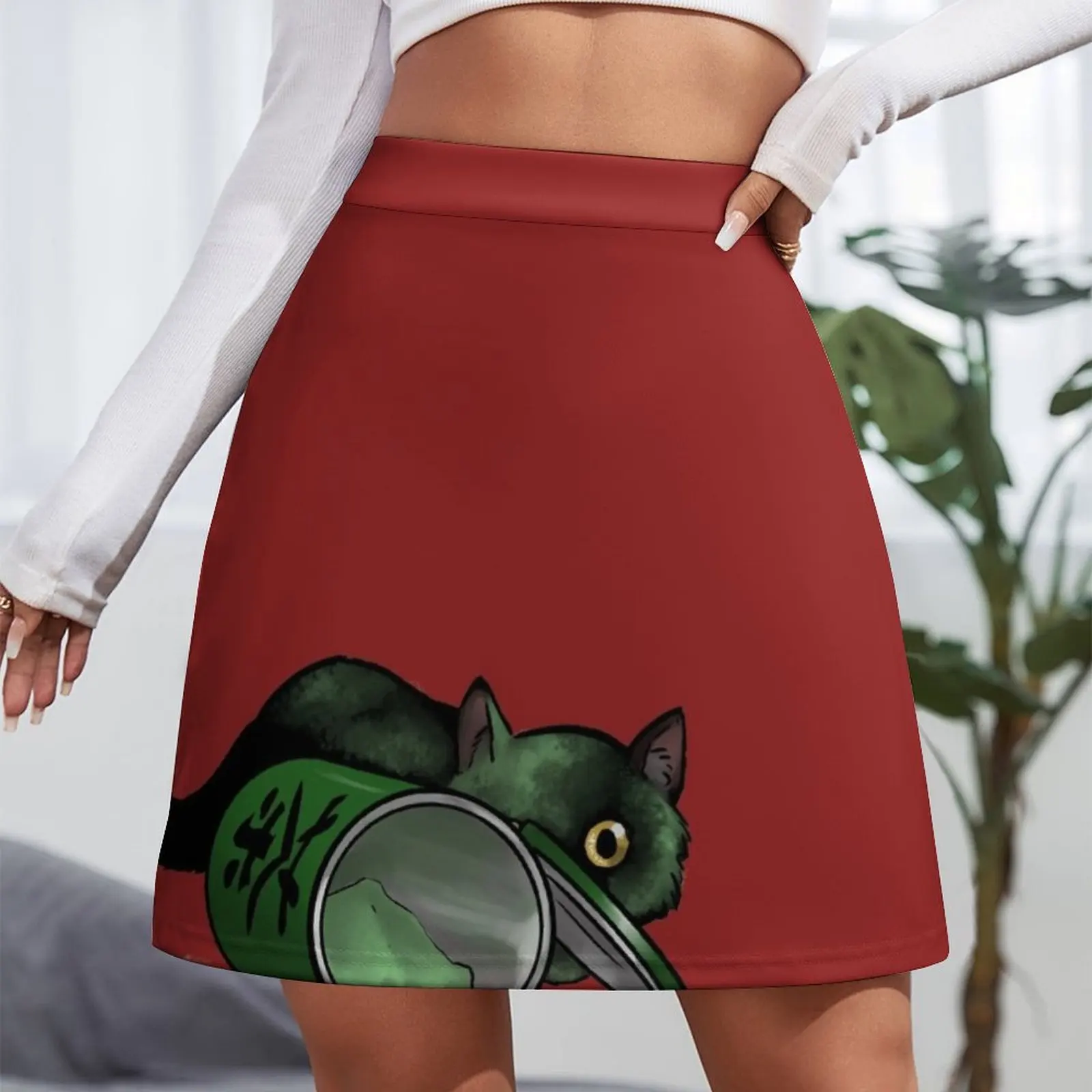 Japanese Tea Ceremony Kitten - Matcha Mess Mini Skirt Woman short skirt new in external clothes Mini Skirt