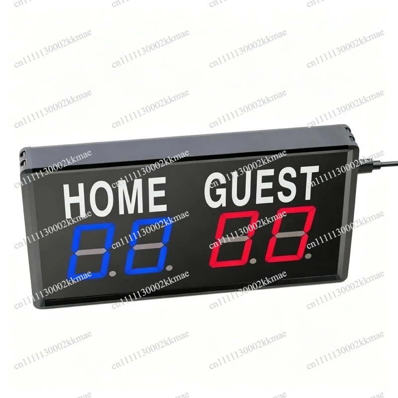 Multi-Sport Electronic LED Scoreboard with Wireless Remote Control for Basketball, Table Tennis and Soccer