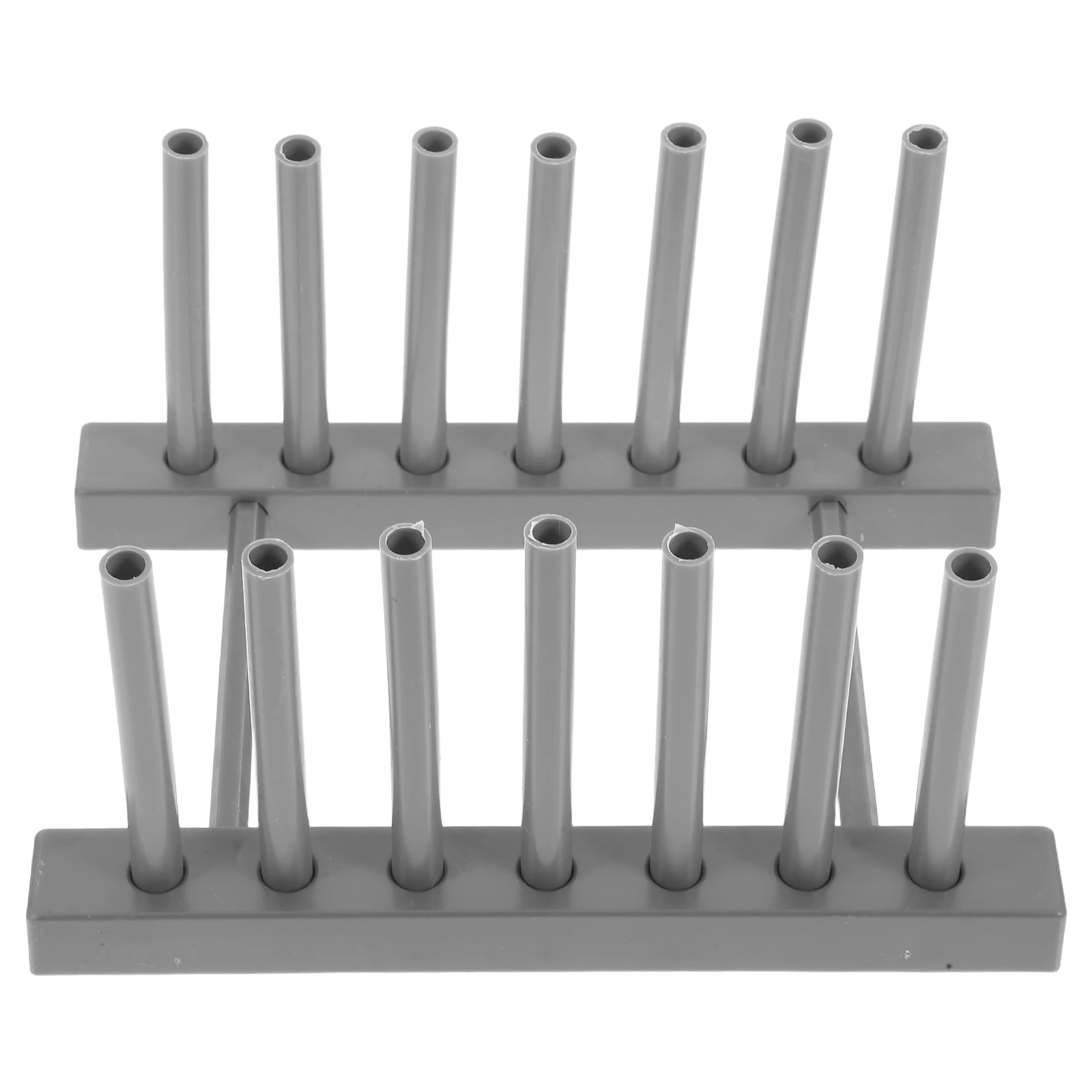 

Dish Rack Bamboo Holder for Drying Cups Plates Pot Lids Easy Assembly Space Saving Kitchen Counter Storage Solution