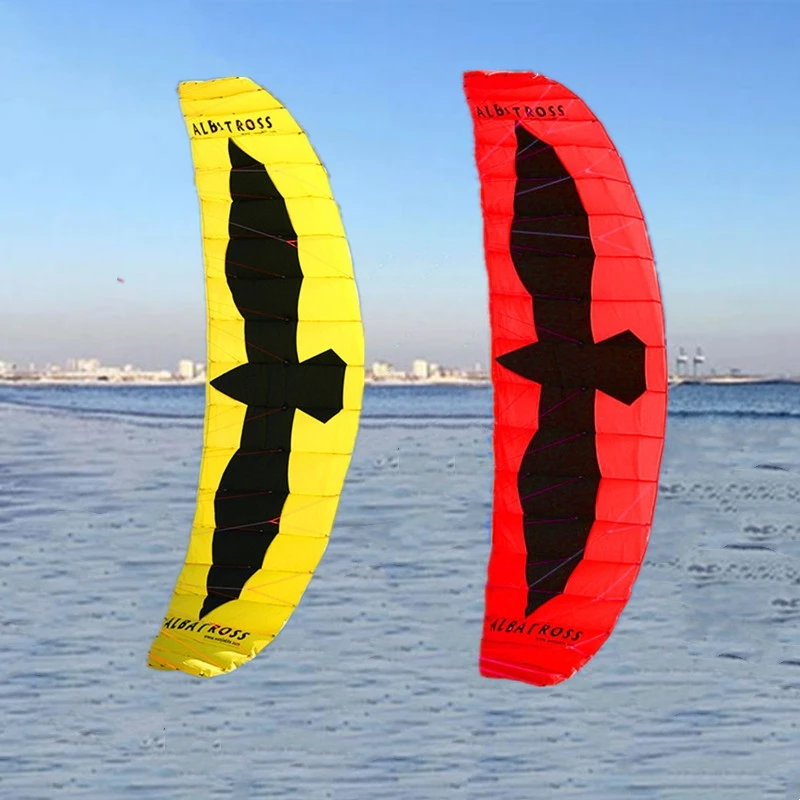 Grand cerf-volant électrique quad line de 5 m2, pour adultes, planche à cerf-volant parafoil, rebond d'air, cerf-volant professionnel, jeux de plein air, cerf-volant amusant pour adultes
