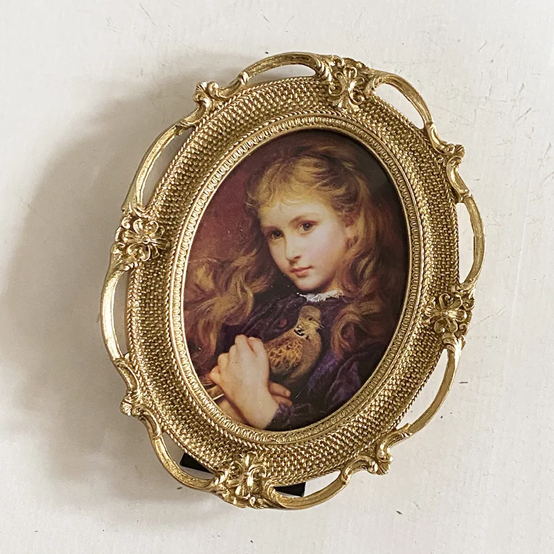 

Mutihome Room Decoration European Style Retro Vintage Vintage Countryside Wedding Resin Carved Photo Frame Picture Frames