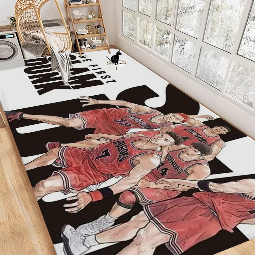 The First Slam Dunk Long Rugs Nordic Style Home Doormat Bathroom-Toilet Mats Bedroom Hotel Decor Mat