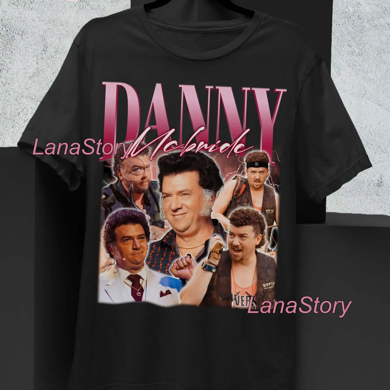 Футболка Danny McBride, винтажная, дышащая, унисекс, модная, удобная, слегка эластичная, для повседневной носки, стильная.