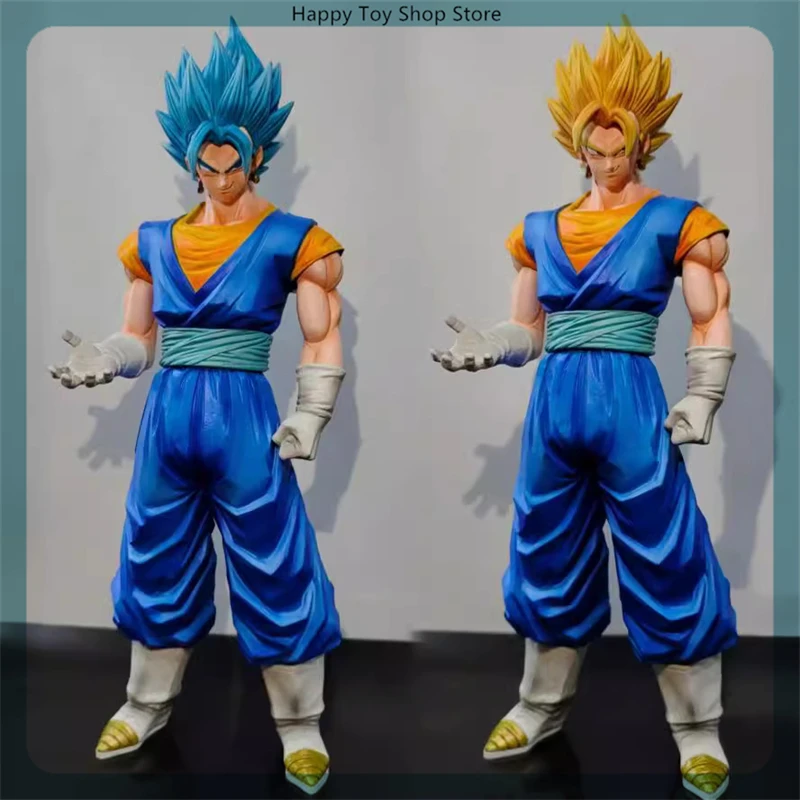 32cm Dragon Ball Vegetto Super Saiyan Two Kinds Anime Figure Model Statue Boys Collection Desktop Decoration Ornament Toys Gifts