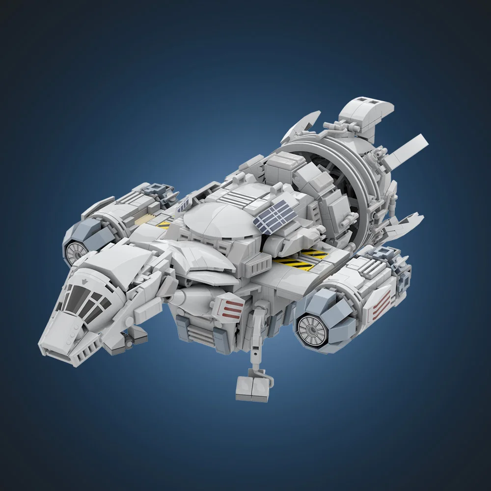 

Конструктор Gobricks MOC: Модель космического корабля Firefly Serenity из фильма, высокотехнологичные блоки для сборки, игрушки для детей, подарки