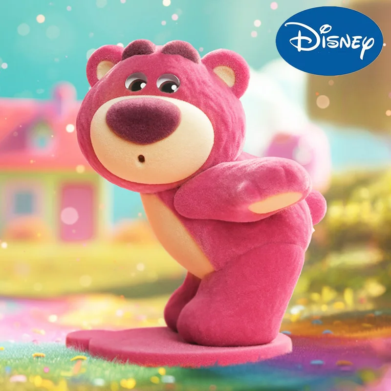 Disney Toy Story Lotso Its Me 2 begrenzte Figur Anime Sammlung Action figur 10cm niedlichen Modell Flock ing Kawaii Ornament Spielzeug