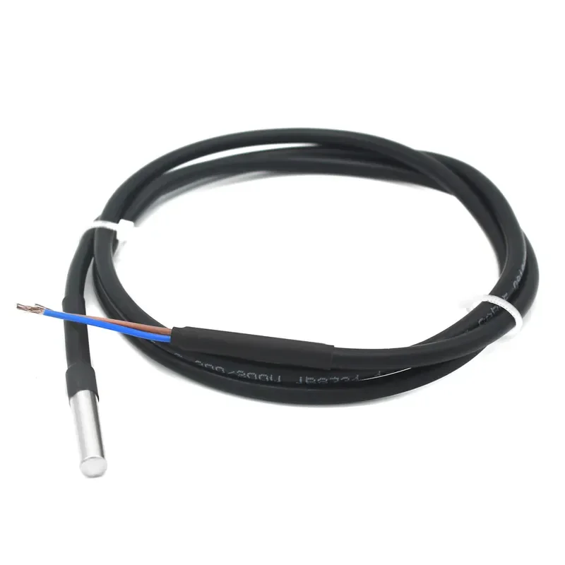 for DS18B20 Stainless Steel Waterproof Temperature Sensor Water Probe 1 Meter