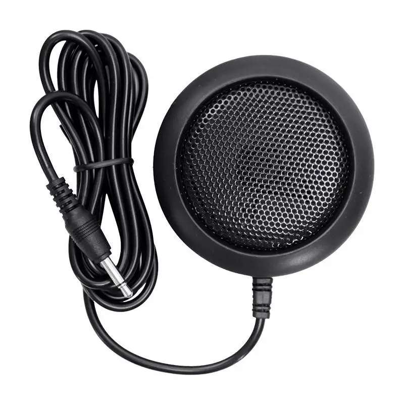New 1Pcs Universal 3.5mm Audio Plug Car Radio Mini External Speaker Clear Sound With KG-M70 AR-M6 AR-318 CB Mobile Radio view 3