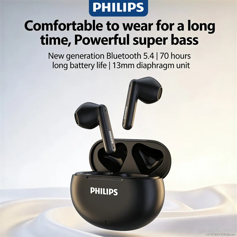 Philips TAT1199 Wireless Bluetooth Earbuds Semi In Ear Earp…