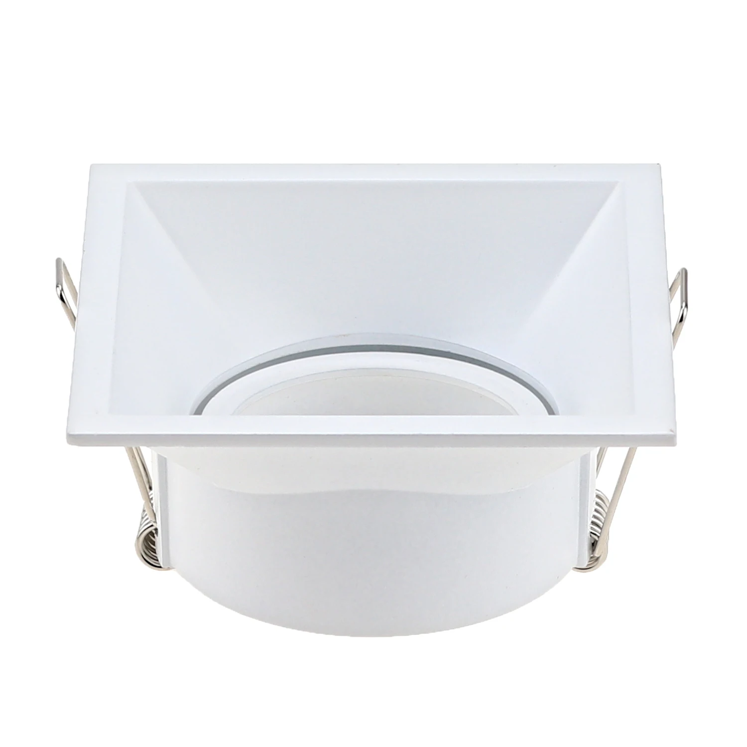 Lampu plafon koridor kamar tidur tersembunyi kustom lampu Downlight Led Gu10 antisilau potongan Downlight 85mm bingkai perlengkapan