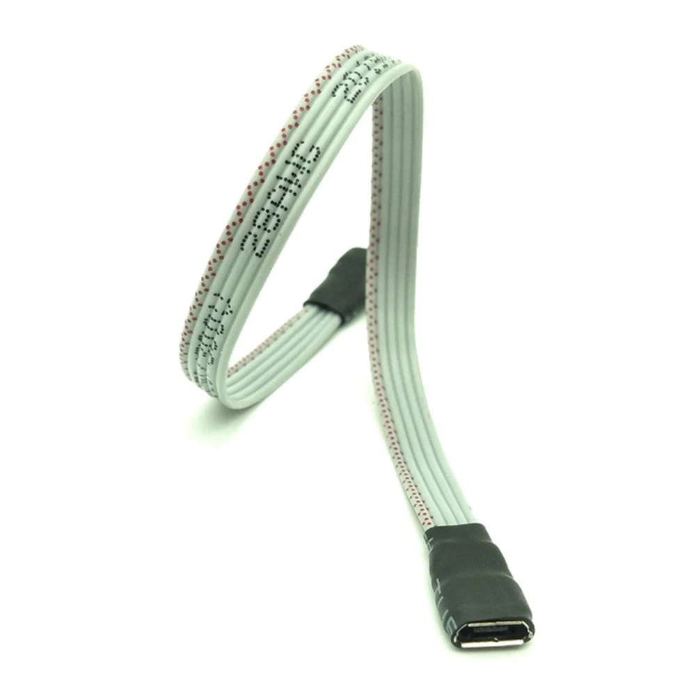 Micro USB 0.05 B 5 broches femelle vers femelle M/F, câble d'extension de 2.0 m, chargeur de données, haute qualité