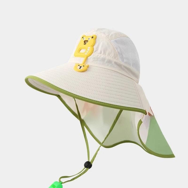 

Solar Fan Hat Big Eaves Sun Hat Shawl Windproof Hat