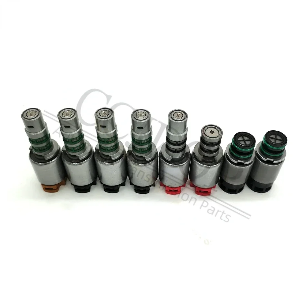 Old Style Original A6LF2 A6LF3 Auto Transmission Solenoid Kit 8Pcs/Set KOR46210-3B011-D Fit For Hyundai Kia Car Accessories