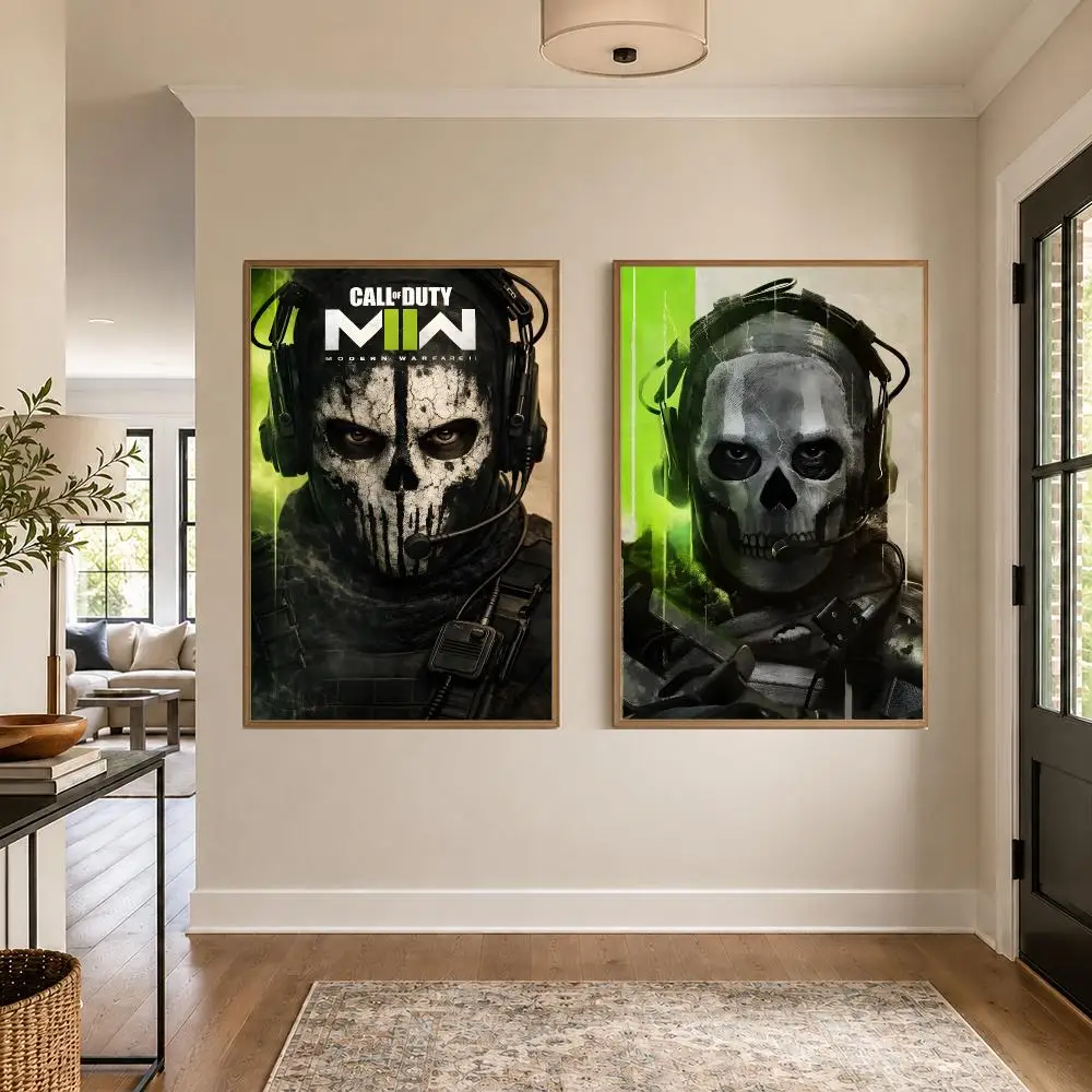 Call of Duty Simon Riley Poster Graphic Wall Art Poster HD Waterproof PP Paper Print for Bedroom Living Room Office Decor Gift