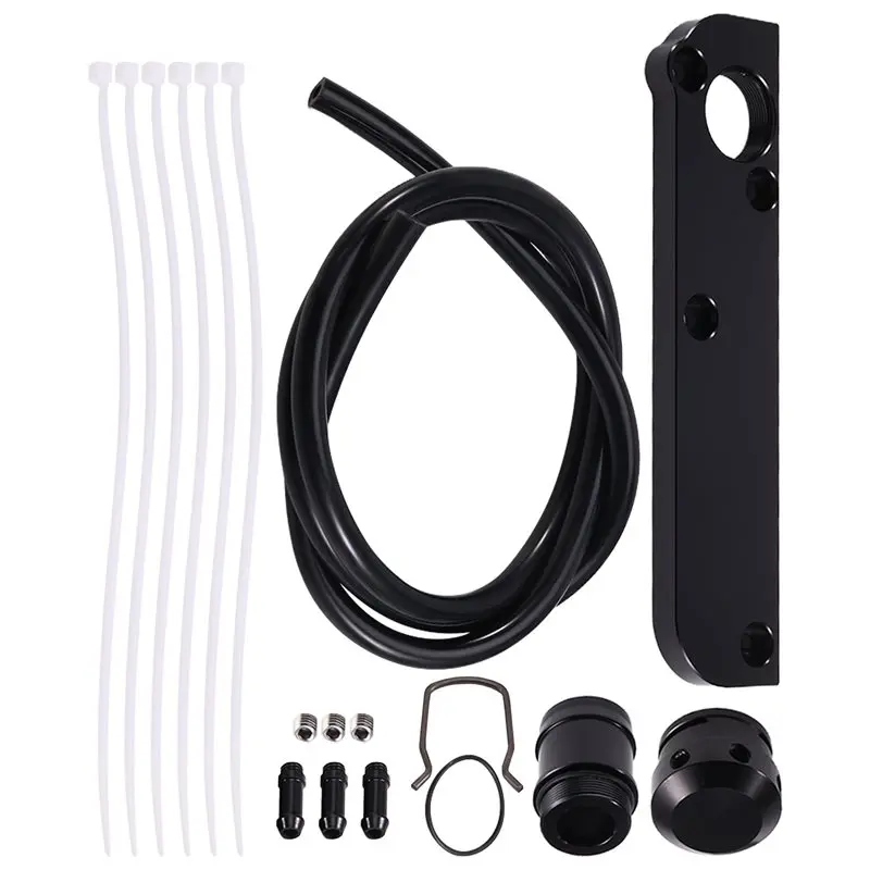 AB61-Billet PCV Adapter Set For VW 2.0 TFSI EA113 ENGINE Forcing Kit Torque Solution Boost