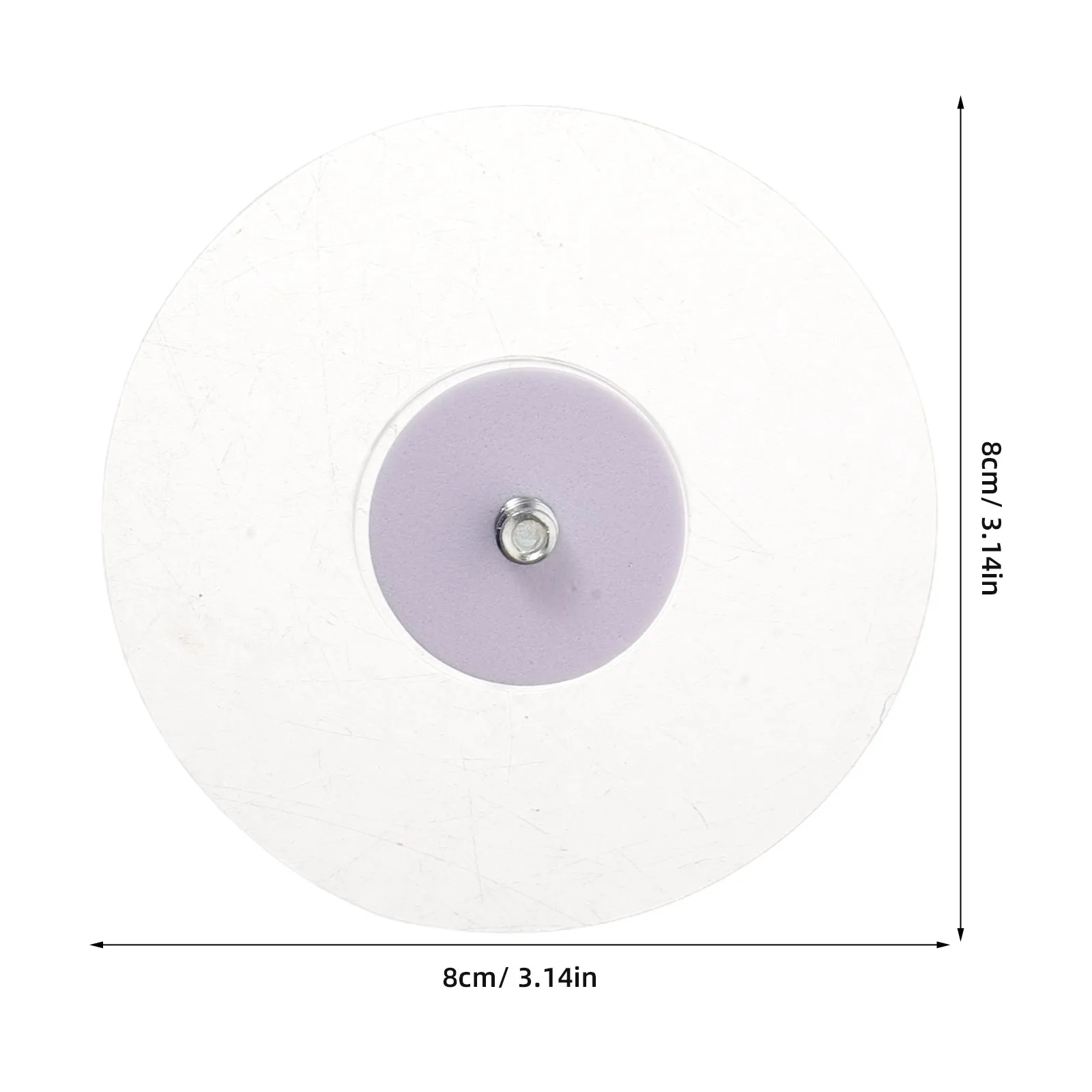 5Pcs Security Camera Screw Mount Self Adhesive Base No Drill Wall Bracket Indoor Cam Installation Replacement Parts