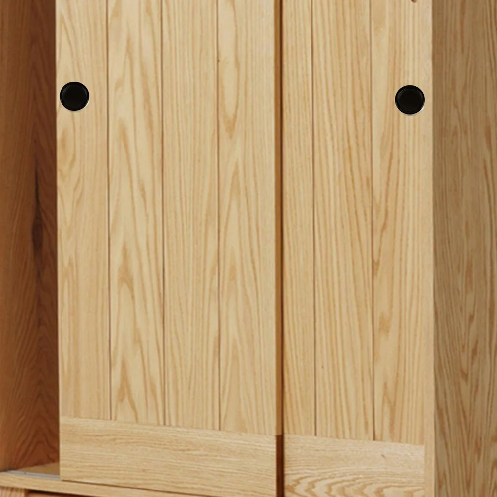 

2Pcs Barn Door Finger Pull Handle Steel Sliding Door Handle Internal Closet Garage Shed Furniture Gate Handles for Wooden Gates