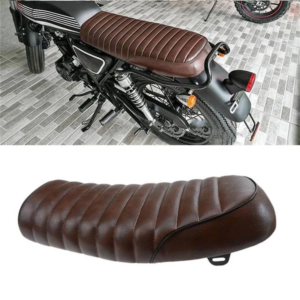 

Caterpillar Retro Seat Cushion For HONDA CG125/Jialing 70 Classic Seat Cushion Assembly High Quality Seat Bag Saddle Cafe
