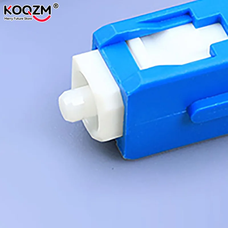 

1pc Fiber Optic Adapter SC Male To LC Female Single Mode Fiber Optic Hybrid Optical Adapter Converter Replacement for Sensor
