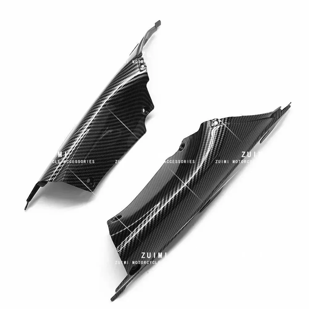 Cubierta de aire de salpicadero delantero superior, carenado de fibra de carbono para Honda CBR1000RR 2012-2016 A