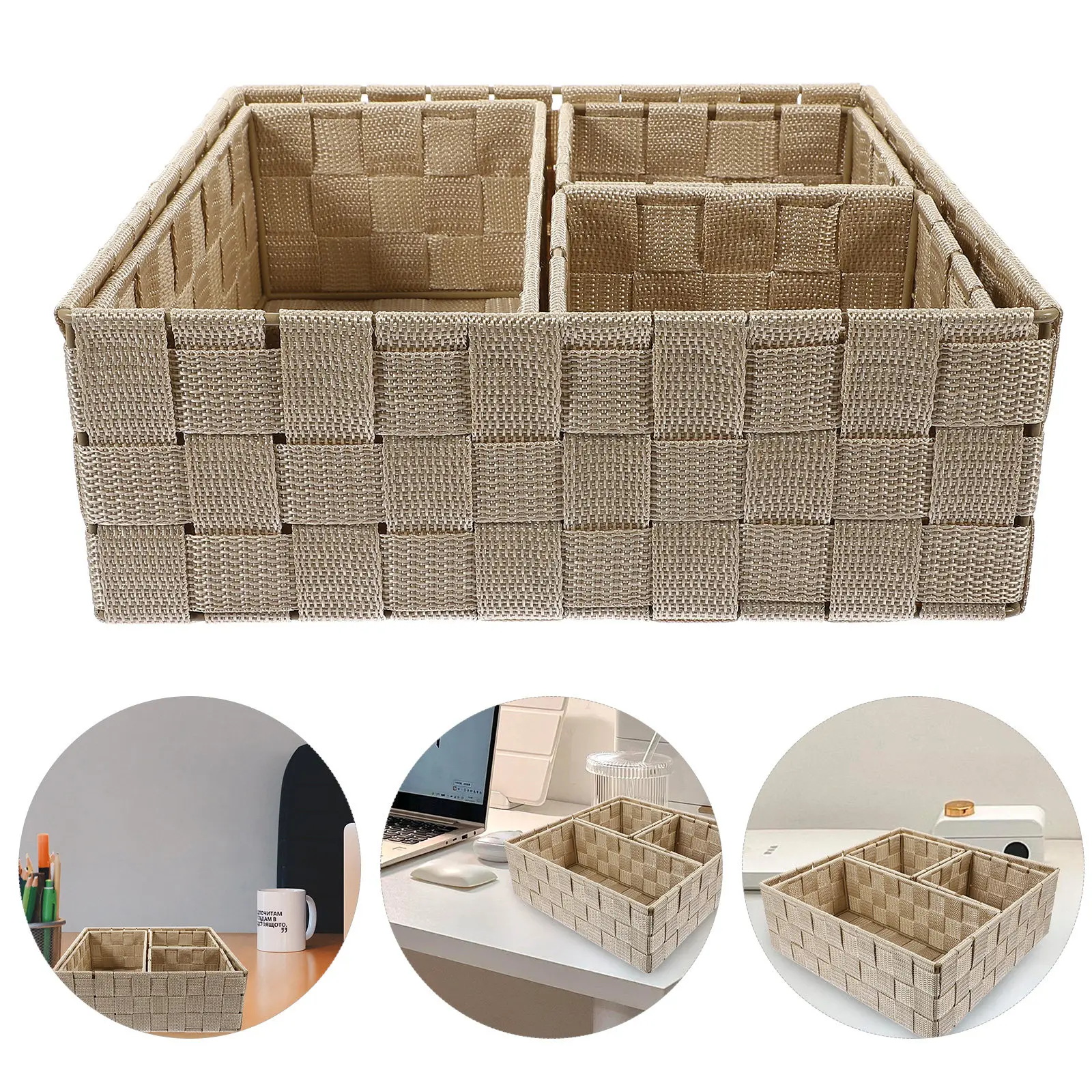 4pcs-desktop-storage-box-safe-organizer-desk-accessories-pens-paper-clips-note-pads-cosmetics-brushes-daily-necessities