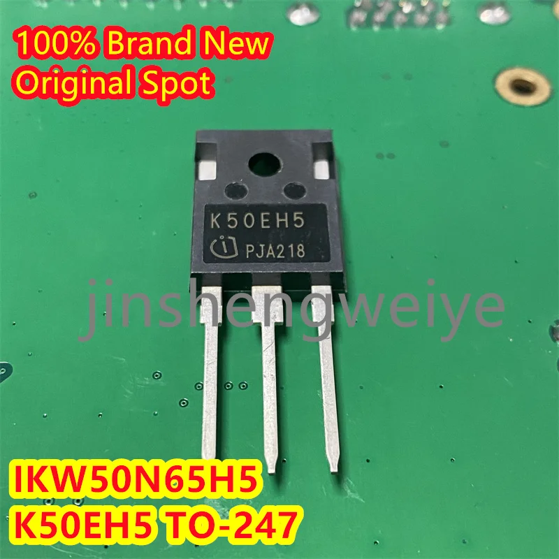 K50EH5 IKW50N65H5 TO-247 Brand New Original 650V 50A IGBT Single Tube In Stock 1~10PCS