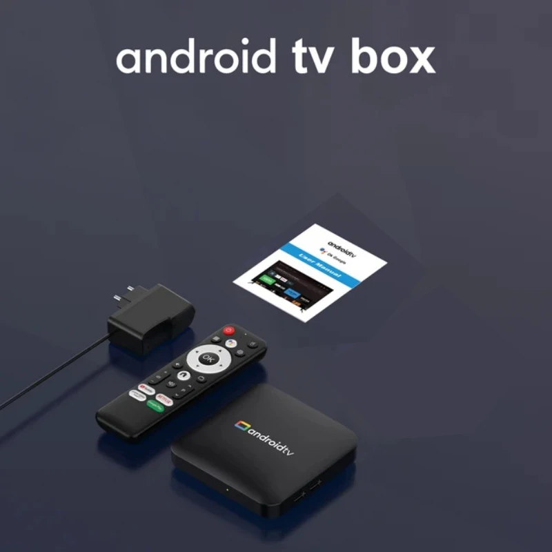 Android 14.0 Smart TV Box 4K HD Smart TV Set-top Box AV1 Dual-WIFI BT Voice Remote 3D-видео Медиаплеер Домашний кинотеатр TV Box