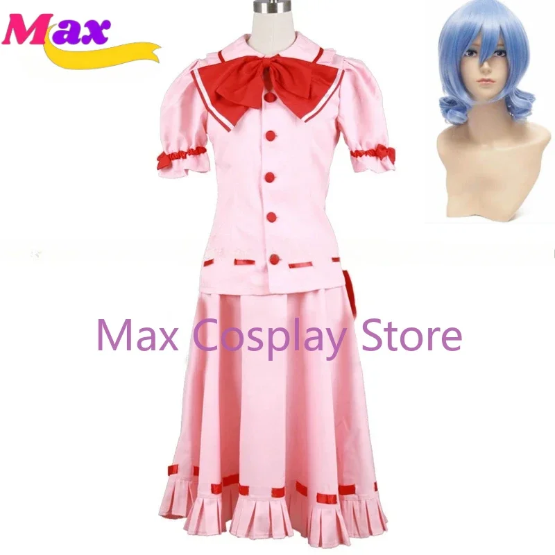 Max Cos Touhou Project Toho Project Shrine Maiden el embodamiento del diablo escarlata Remilia escarlata disfraz de Cosplay de tela