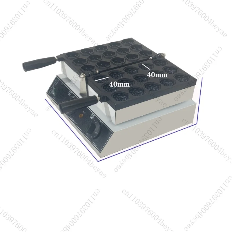 Commercial Electric 110V 220V Gas Walnut Shaped Waffle Maker Restaurant Use New Arrival Walnut Cookie Dessert Making Appliance