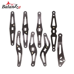 Balanzze Lightweight Reel Handle High Carbon Fibre For Fishing Drum Reel 8*5 mm High Quality Handle For Daiwa Abu Shimano