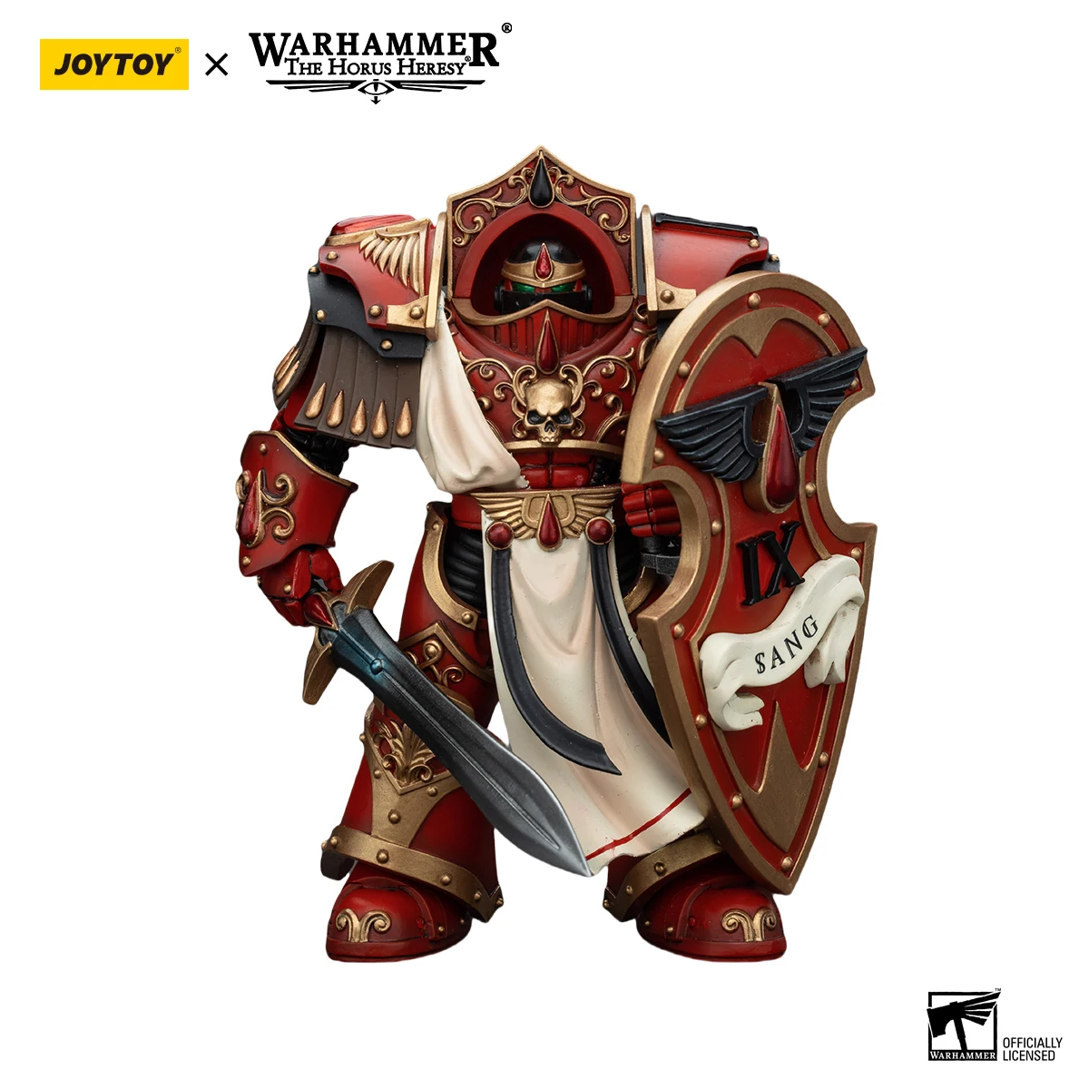 [Pre-order] JOYTOY1/18 Warhammer The Horus Heresy Action Figure Blood Angels Crimson Paladins Squad 5PCS Model Free Shipping