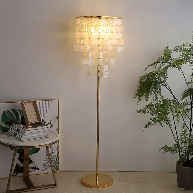 American floor lamp home shell bedroom lamp Italian sofa lamp
