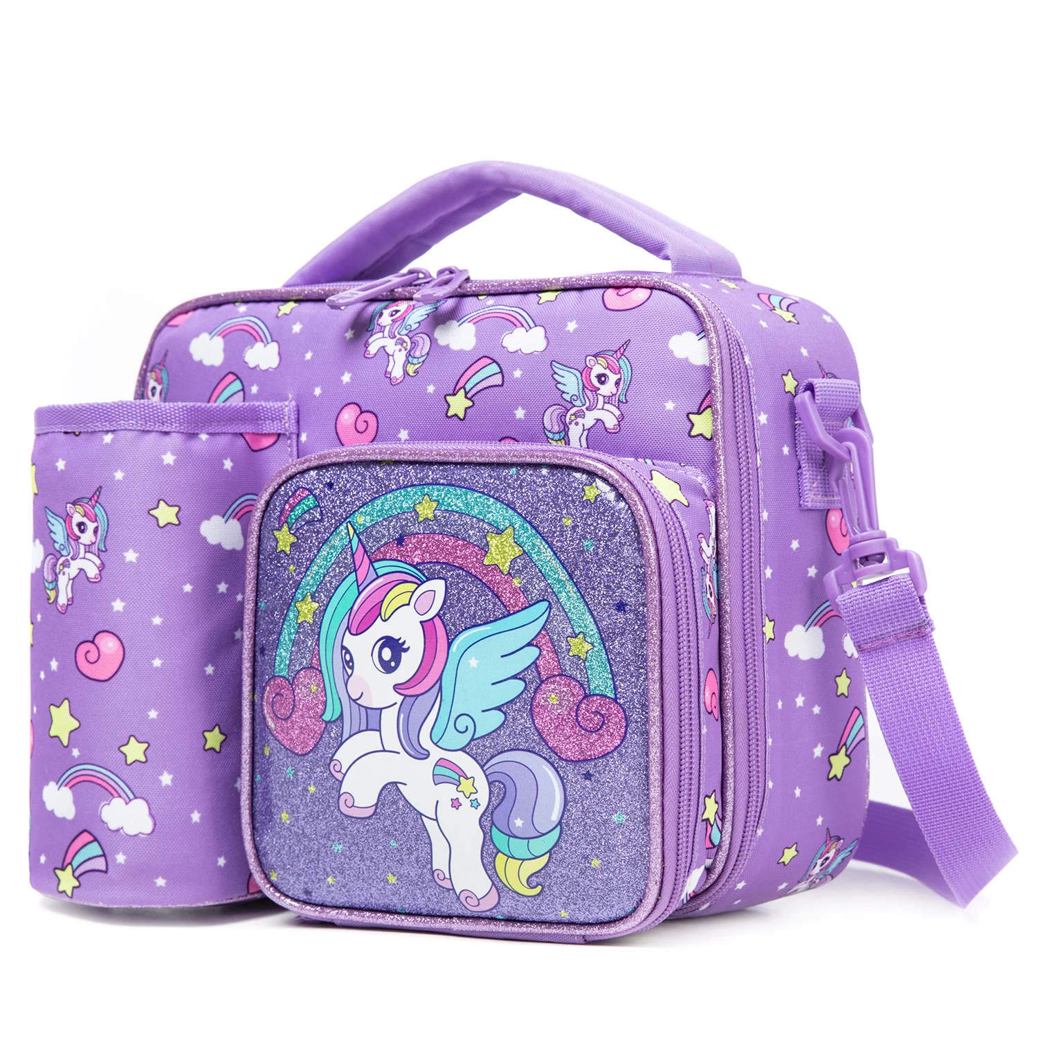 Cute Style Lunch Bag for Elementary and Middle School Students and Teenagers, with Large Capacity