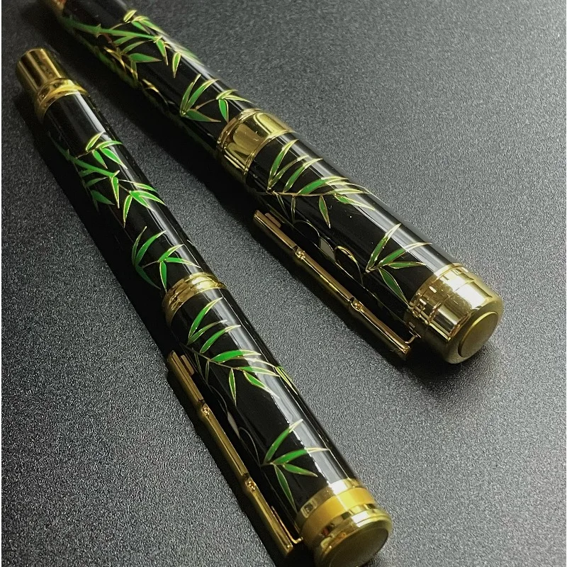 BALAOYE New Panda Fountain Pen Long Knife Hand Polishing Blade Tip F 0.5MM Calligraphy Pen Authentic Quality Gift Stationery
