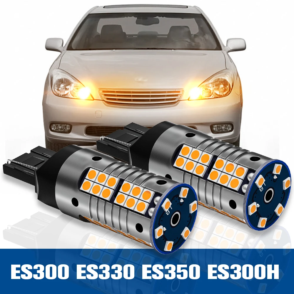 

2pcs LED Turn Signal Light Blub Lamp Accessories Canbus For Lexus ES300 ES330 ES350 ES350H 2002-2018 2004 2009 2012 2013 2014