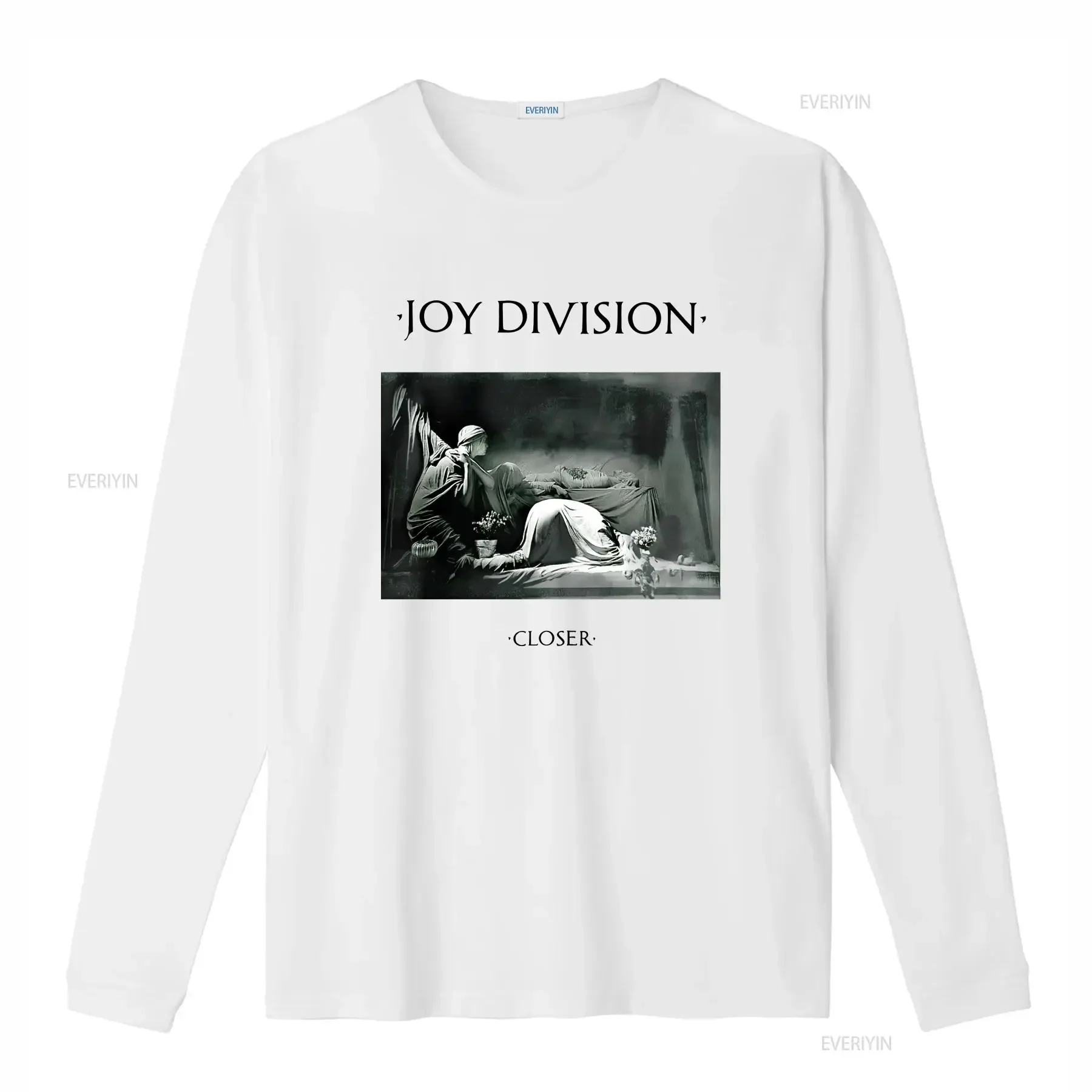 Joy Division Closer T Shirt Mens Licensed Rock N Roll Music Band New White vintage Washed Top For Everyday Wear Slightly Unisex