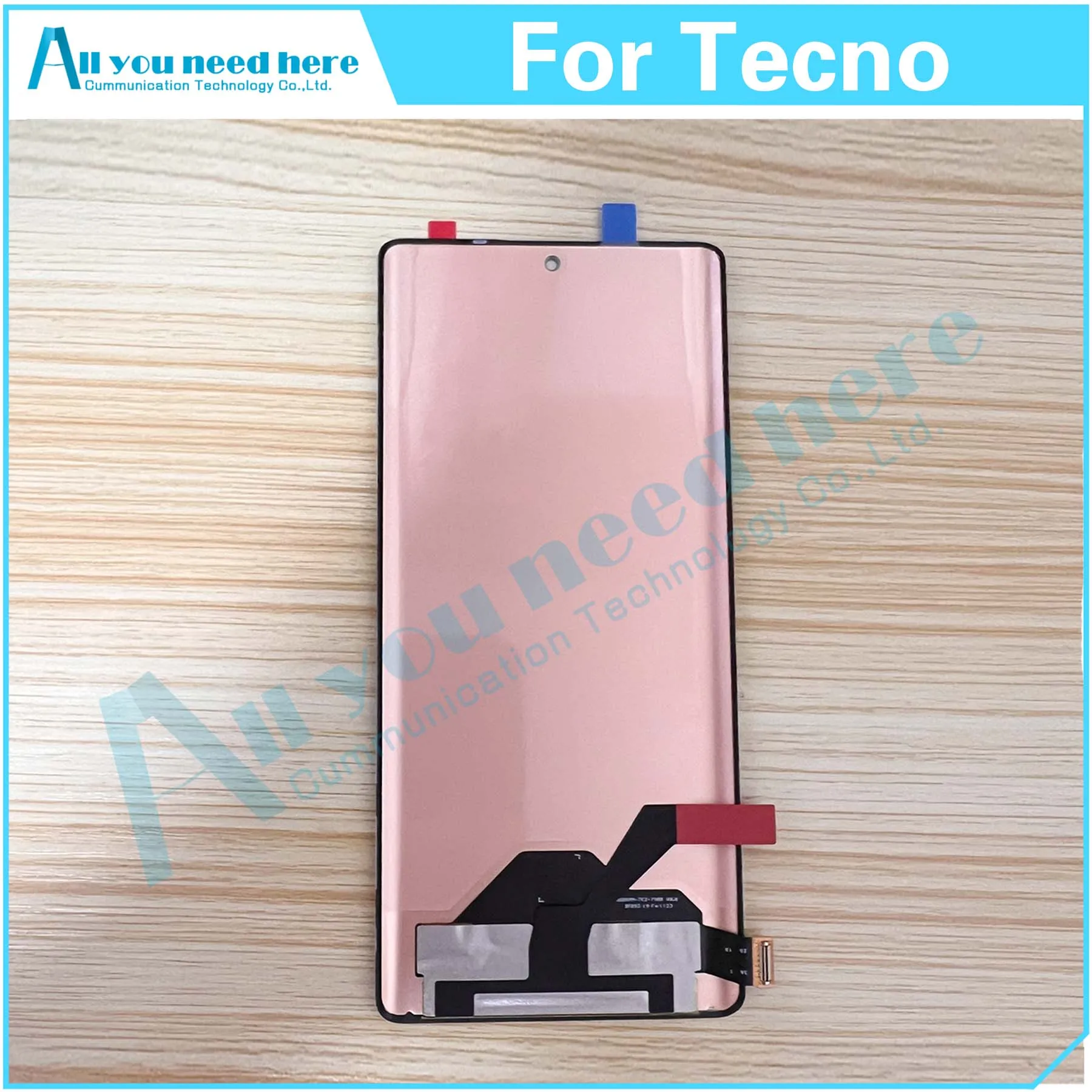 100% Test For Tecno Phantom X2 AD8 LCD Display Touch Screen Digitizer Assembly Repair Parts Replacement