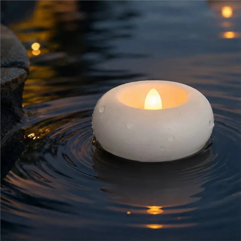 ABNL Electronic Candles Flameless Floating Candles For Centerpieces Wedding LED Birthday Parties Pet Commemorative B