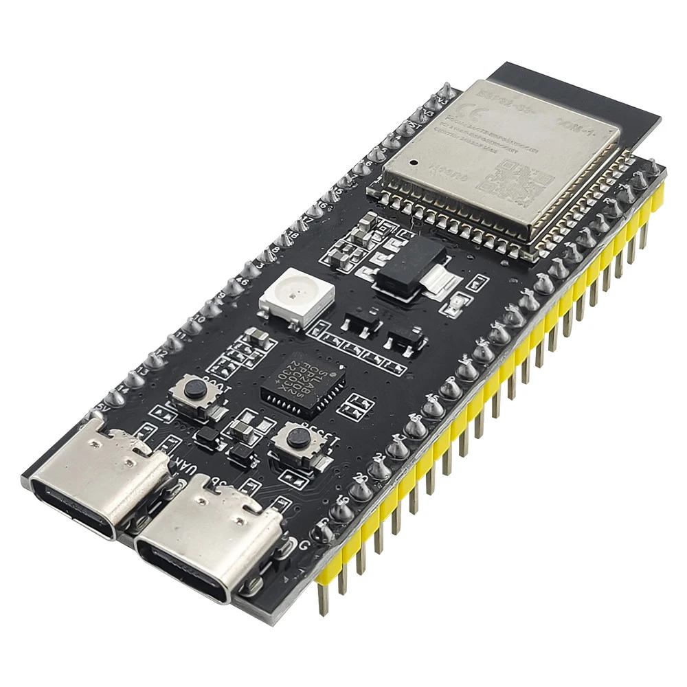 ESP32 S3 Entwicklungsboard mit Erweiterungsadapter BT 2.4G WLAN-Modul 8 MB PSRAM N16R8 44Pin CP2102 Typ-C ESP32-S3-DevKitC-1