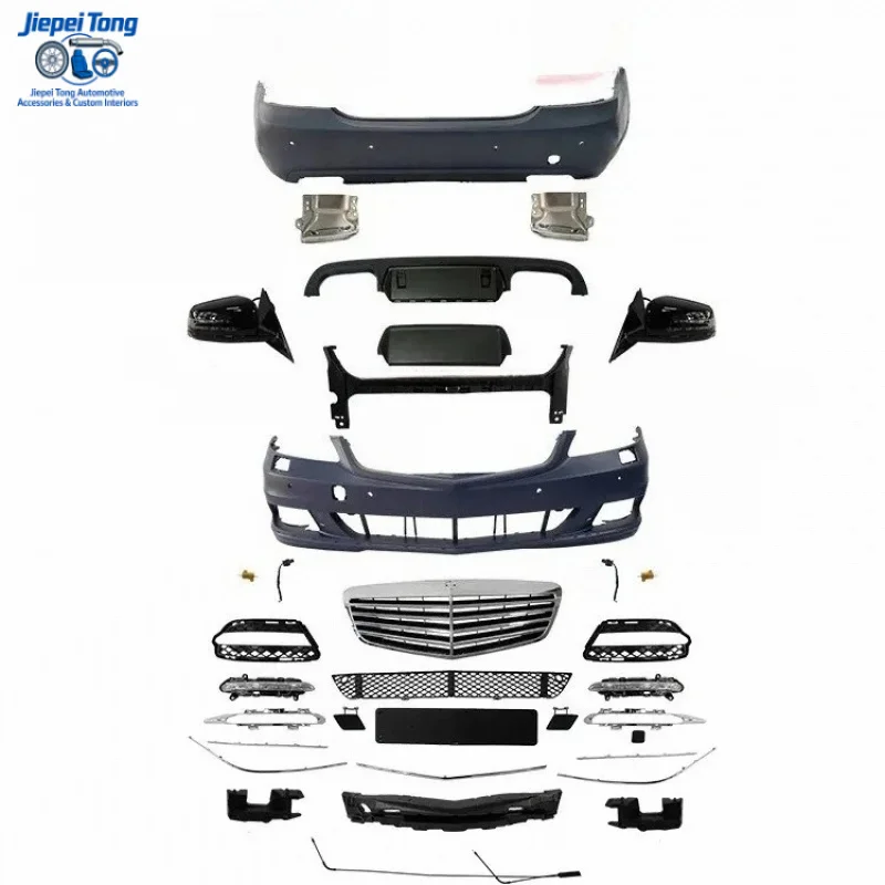 

Комплекты для тюнинга S-класса W221 в стиле S65: передний бампер, решетка радиатора, задний диффузор
