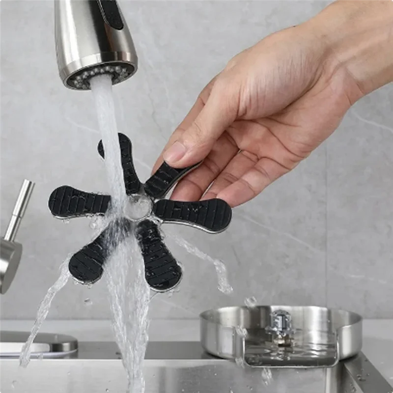 ABNL Kitchen Sink Glass Cup Wash Automatic Stainless Steel Pressure Washer Cup Tool Cleaning Faucet Bar Rinser Coffee Pitcher
