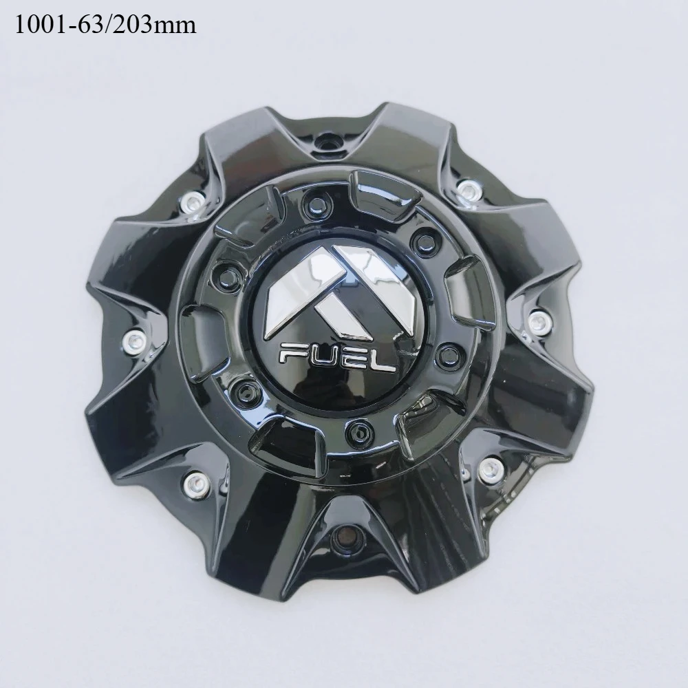 4pcs Car Wheel Center Caps 203mm Bolt-On 150mm Off-road Wheel Cap Rim Hub Dust Cover Car Accessories for Fuel Rims 1001-63 M-452