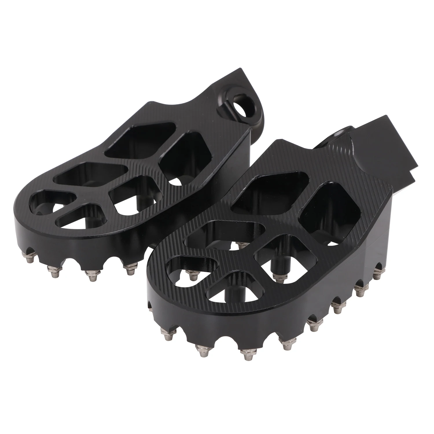 For KTM ADV SX SXF EXC EXCF XCF XCW XCFW 65 85 125 150 250 300 350 400 450 530 Motorcycle Foot Pegs Rest Footpegs Pedals Set image 5