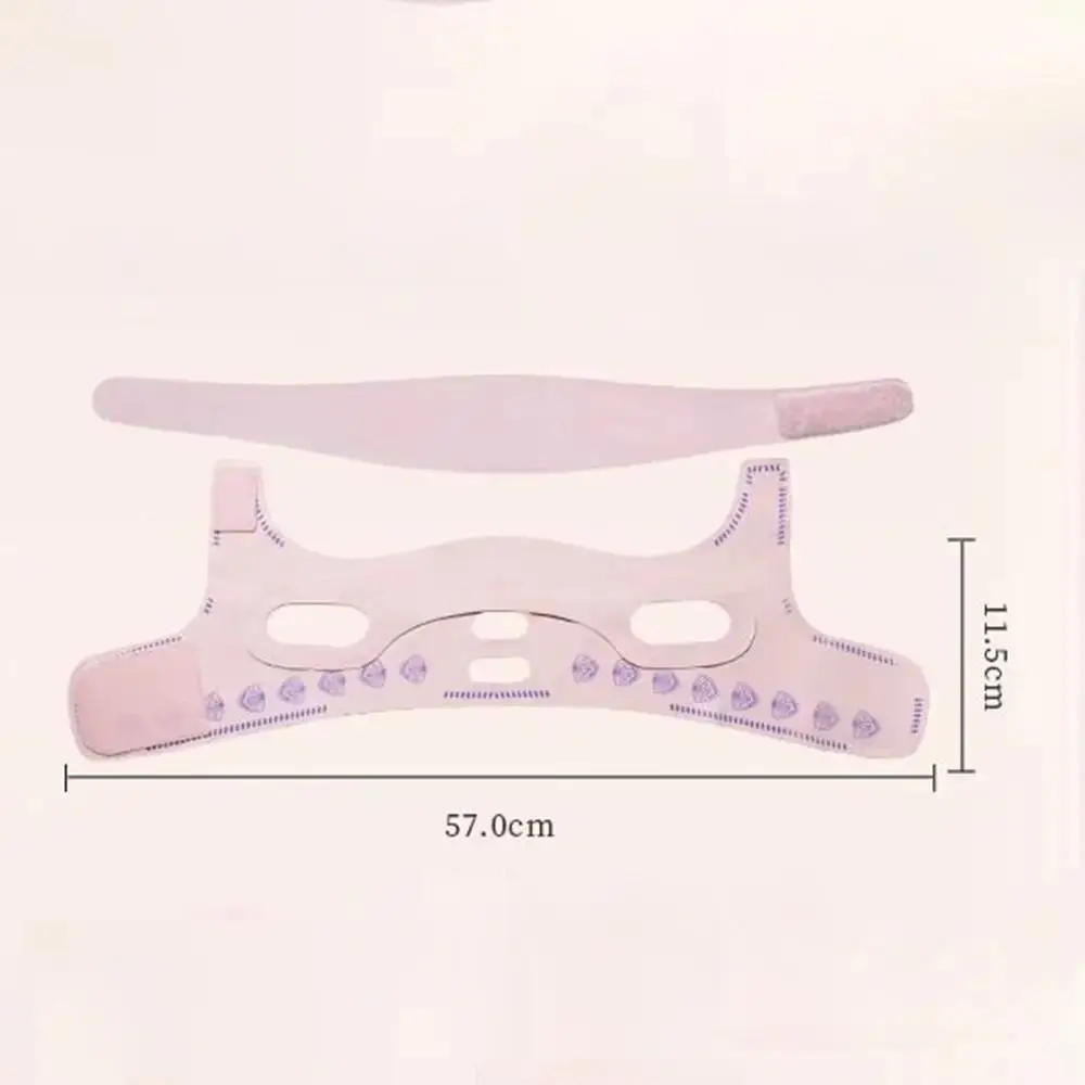 Regulowana maska do spania modelująca twarz Elastyczny pasek wyszczuplający Maska liftingująca i ujędrniająca Oddychająca pielęgnacja skóry Maska modelująca linie V