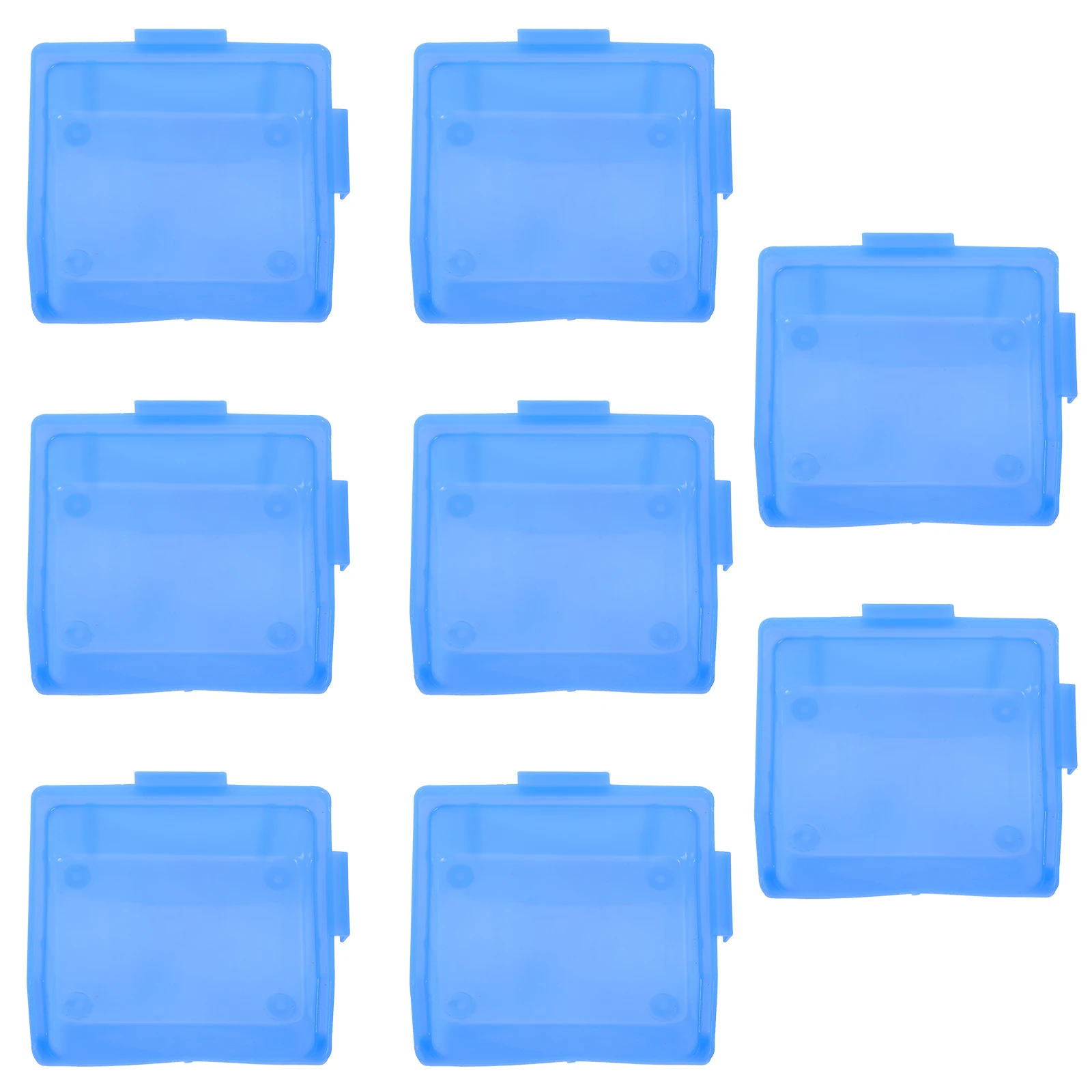 

8pcs Parts Box 95x100x50mm Red Reusable Stackable Storage Bins ganizer Warehouse ABS Plastic Tool Screw Craft Hardware Container