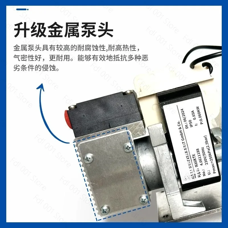 For Germany BAXIT N86KNE N86KTE CEMS sampling pump sampling  air vacuum