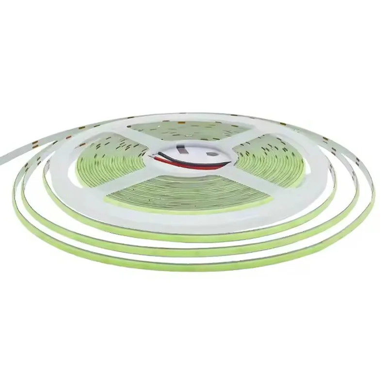 5m Ultra thin 2.7mm 3mm 4mm 5mm 8mm Dotless COB Led Strip 3.7v 5V 12V 24V Narrow Flexible Tape Room Wall Car Ice Blue Cold Blue